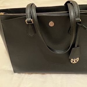 TORY BURCH BLACK TOTE